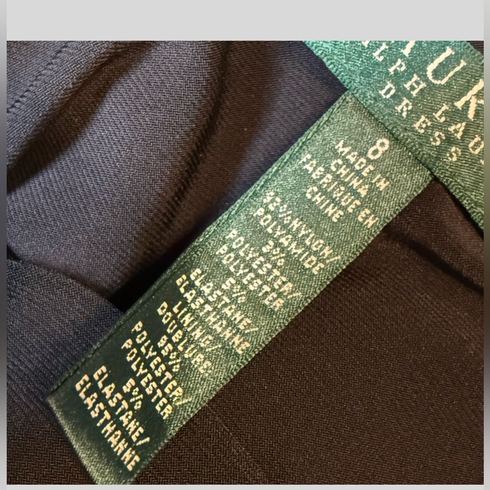 Ralph Lauren Metallic Dress (Size 8) - Picture 7 of 7